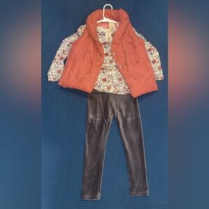 Toddler Girl 3pc set Size 4T Good Condition